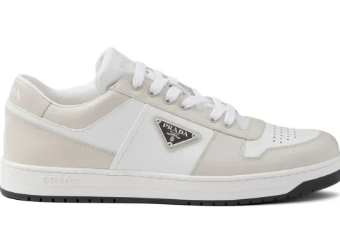 Prada Downtown Sneakers Wit-Lichtbeige