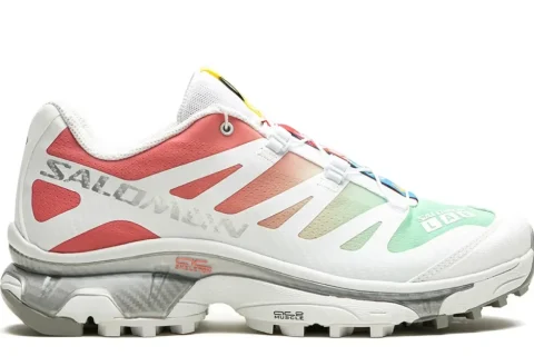 Salomon XT-4 OG Sneakers “White Green Ash Coral”