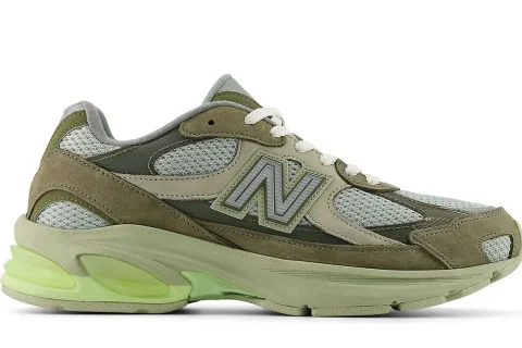 New Balance 2010 'Covert Green-Dry Lime' Sneakers