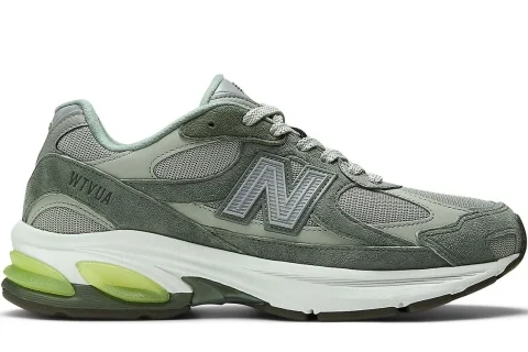 New Balance 2010 x WTAPS 'Wrought Iron-Agave Green' Sneakers