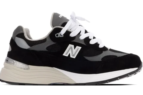 New Balance 992 Made In USA ''Black Grey'' Sneakers