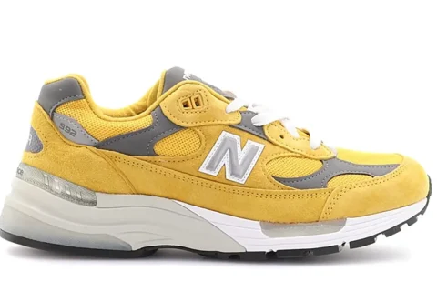 New Balance 992 Made In USA ''Gold Cream'' Sneakers