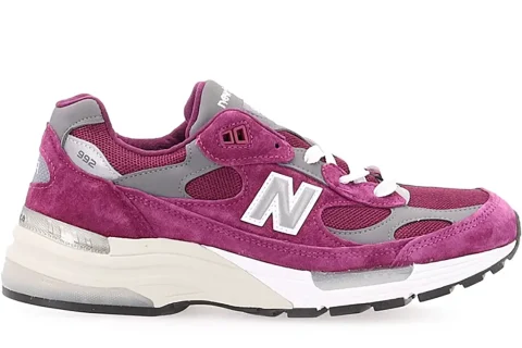 New Balance 992 Made In USA ''Maroon Grey'' Sneakers