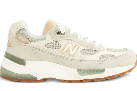 New Balance 992 Made In USA ''Olivine'' Sneakers