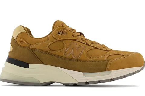 New Balance 992 Made In USA ''Wheat'' Sneakers