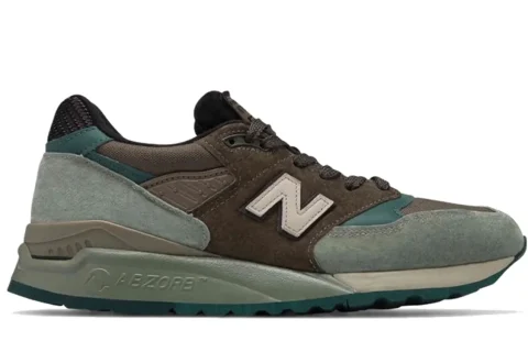 New Balance 998 Made In USA 'Brown Teal' Sneakers