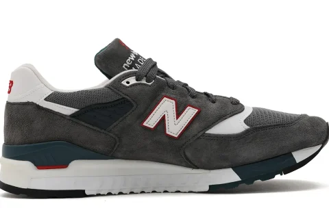 New Balance 998 Made In USA 'Grey Navy White' Sneakers