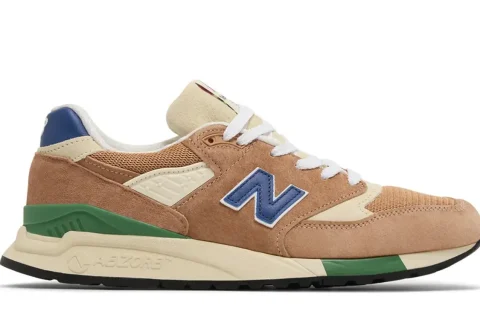 New Balance 998 Made In USA 'Orange Royal' Sneakers