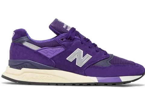 New Balance 998 Made In USA 'Plum Purple' Sneakers