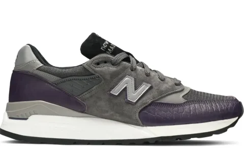 New Balance 998 Made In USA 'Purple Croc' Sneakers