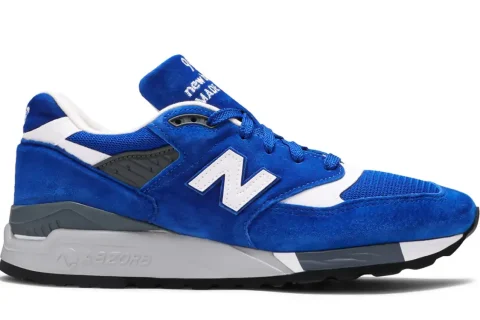 New Balance 998 Made In USA 'Suede Pack-Royal Blue' Sneakers