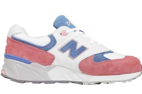 New Balance 999 'White Blue Pink' Sneakers