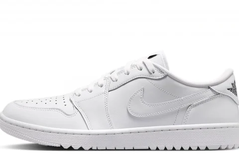 Nike Air Jordan 1 Low G "Wit Obsidian" Schoenen