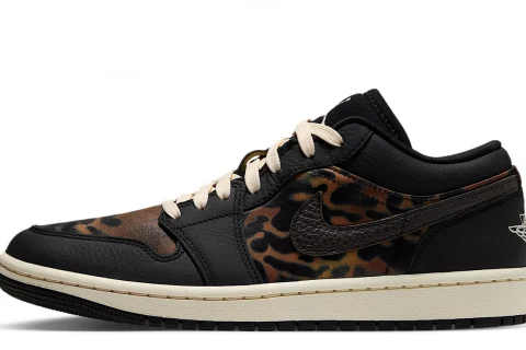 Nike Air Jordan 1 Low SE "Zwart Velvet Brown Chalk" Dames schoenen