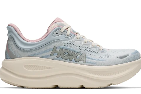 HOKA Bondi 9 "Alabaster Mineral Blue" Heren schoenen