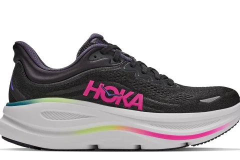 HOKA Bondi 9 "Black Neon Dragonfruit" Heren schoenen