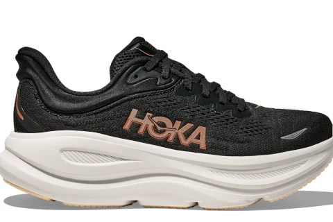 HOKA Bondi 9 "Black Rose Gold" Heren schoenen