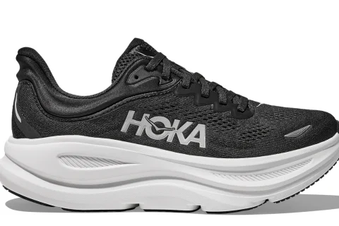 HOKA Bondi 9 "Black White" Heren schoenen