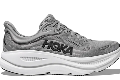 HOKA Bondi 9 "Galactic Grey Stellar Grey" Heren schoenen