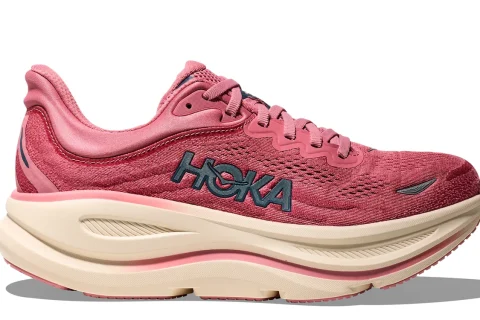 HOKA Bondi 9 "Lingonberry Cranberry" Heren schoenen