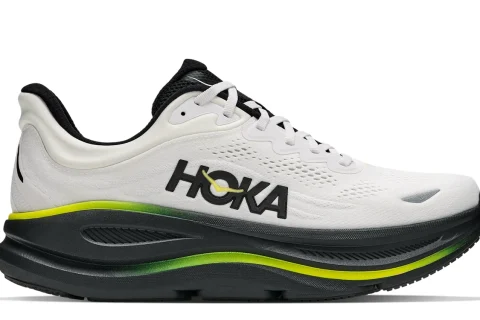 HOKA Bondi 9 "White Citrus" Heren schoenen