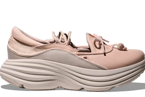 HOKA Bondi Mary Jane "Beech Wood Stucco" Heren schoenen
