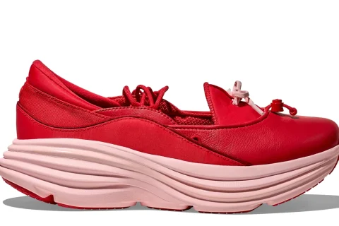 HOKA Bondi Mary Jane "Cerise Rose Tea" Heren schoenen