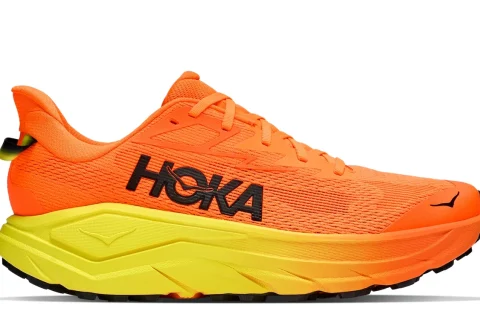 HOKA Challenger 8 "Neon Tangerine Citrus" Heren schoenen