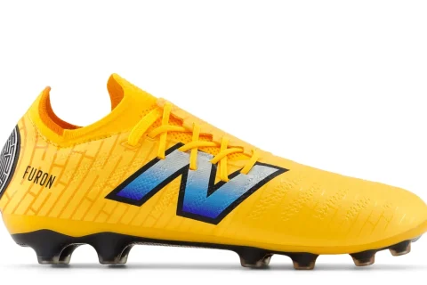 New Balance FURON PRO AG V7+ "Sun glow metallic silver black" Heren schoenen