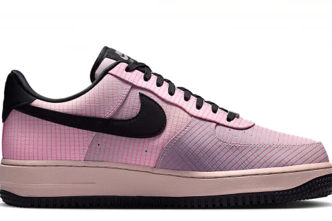 Nike Air Force 1 ’07 LX Vibram® "Silt Red Light Violet Ore Speed Yellow Zwart" Heren schoenen