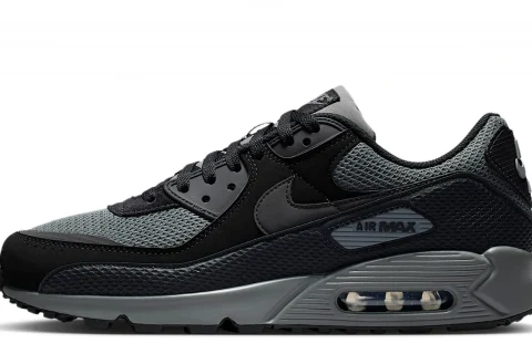 Nike Air Max 90 Premium "Zwart Iron Grey Cool Grey" Heren schoenen