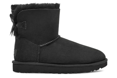 UGG Mini Bailey Bow II "Black" Dames schoenen