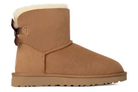 UGG Mini Bailey Bow II "Chestnut" Dames schoenen