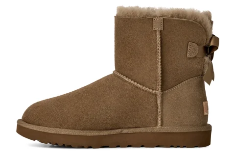 UGG Mini Bailey Bow II "Light Bronze" Dames schoenen