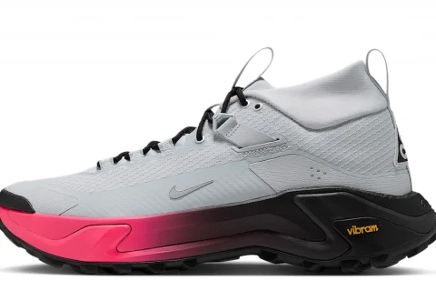 Nike ACG Zegama Hike "Pure Platinum Zwart Hyper Pink Purple Dynasty" Heren schoenen