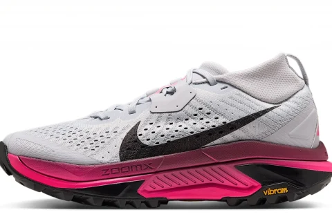 Nike ACG Zegama Trail "Pure Platinum Hyper Pink Yellow Ochre Zwart" Dames schoenen