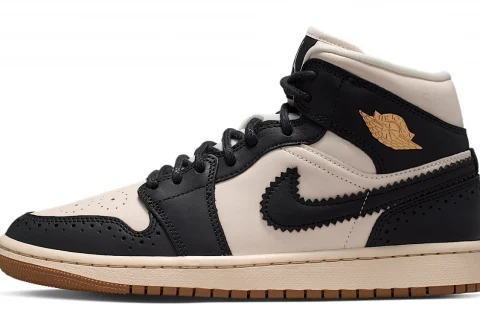 Nike Air Jordan 1 Mid SE "Off Noir Chalk Pearl White" Dames schoenen