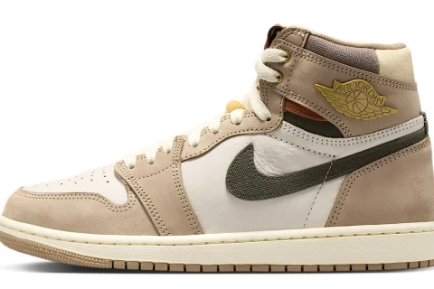 Nike Air Jordan 1 Retro High OG "Khaki Sail Cargo Khaki Meerkleurig" Dames schoenen
