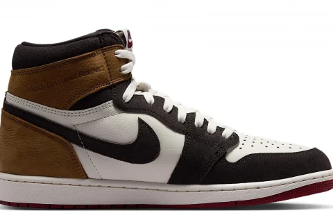 Nike Air Jordan 1 Retro High OG 'Love Letter' "Shadow Brown Light British Tan Team Red" Heren schoenen