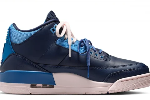 Nike Air Jordan 3 Retro 'Sport Renaissance' "Obsidian Track Red Chalk" Dames schoenen