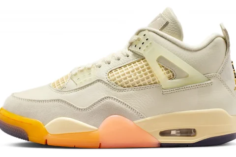 Nike Air Jordan 4 Retro "Coconut Milk Bright Mango Muslin" Dames schoenen
