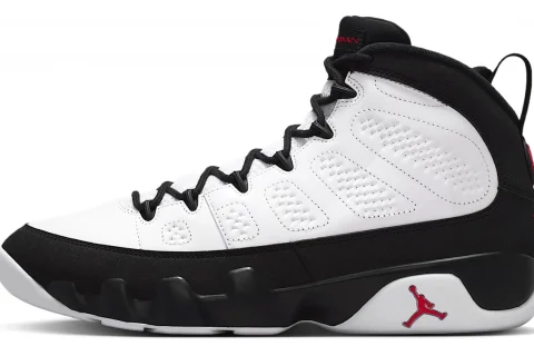 Nike Air Jordan 9 Retro OG "Wit Zwart True Red" Schoenen