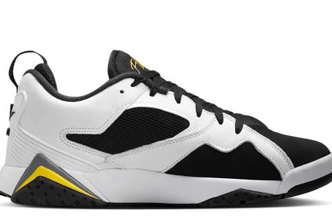 Nike Air Jordan MVP 92 "Wit Zwart Dark Blue Grey Tour Yellow" Heren schoenen