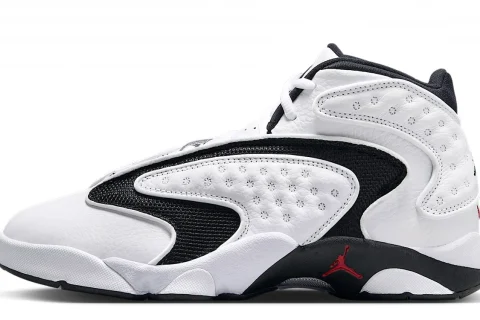 Nike Air Jordan OG "Wit University Red Zwart" Dames schoenen