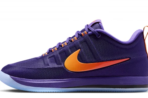 Nike Book 2 'Tigers' "Court Purple Platinum Violet Zwart Sail" Schoenen