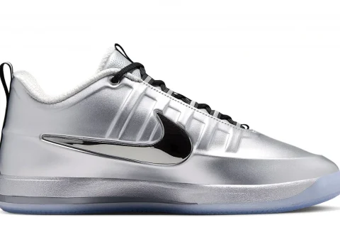 Nike Book 2 'Tigers' "Metallic Silver Zwart" Schoenen