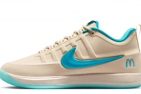 Nike Book 2 'Tigers' "Sanddrift Light British Tan Red Stardust Dusty Cactus" Schoenen