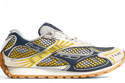 Bottega Veneta Men's Orbit "Taxi denim" Heren schoenen