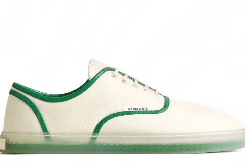 Bottega Veneta Men's Serena "Alabaster grass green" Heren schoenen