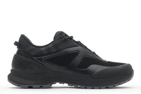 Burberry Check and Mesh Discover Sneakers​ "Iron grey" Heren schoenen
